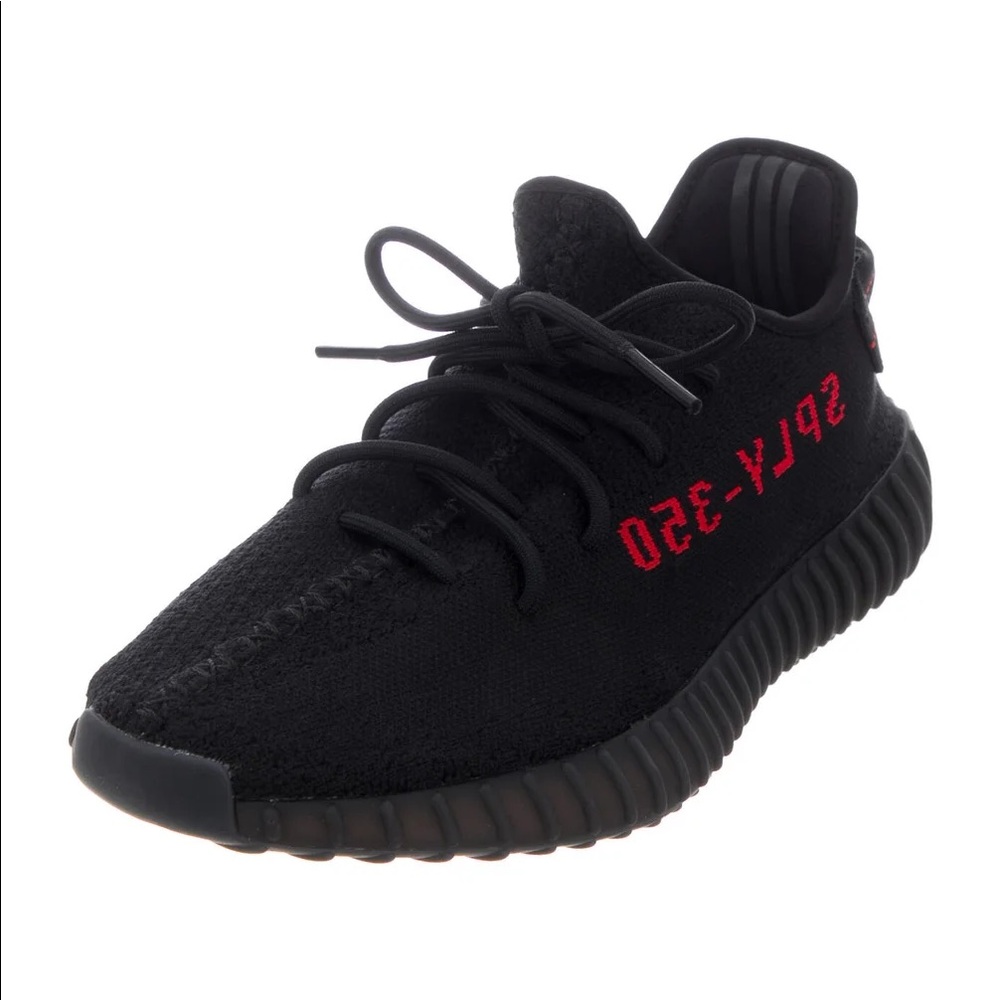 YEEZY X ADIDAS Boost 350 V2 black red sneakers W/tags $550